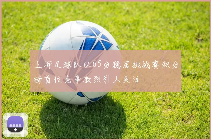 上海足球队以65分稳居挑战赛积分榜首位竞争激烈引人关注